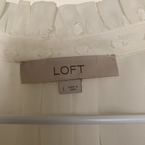 Loft - bell sleeved blouse - Picture 4 of 4